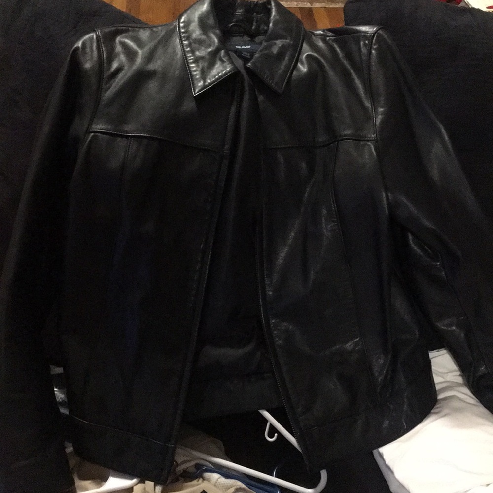 Leather jacket
